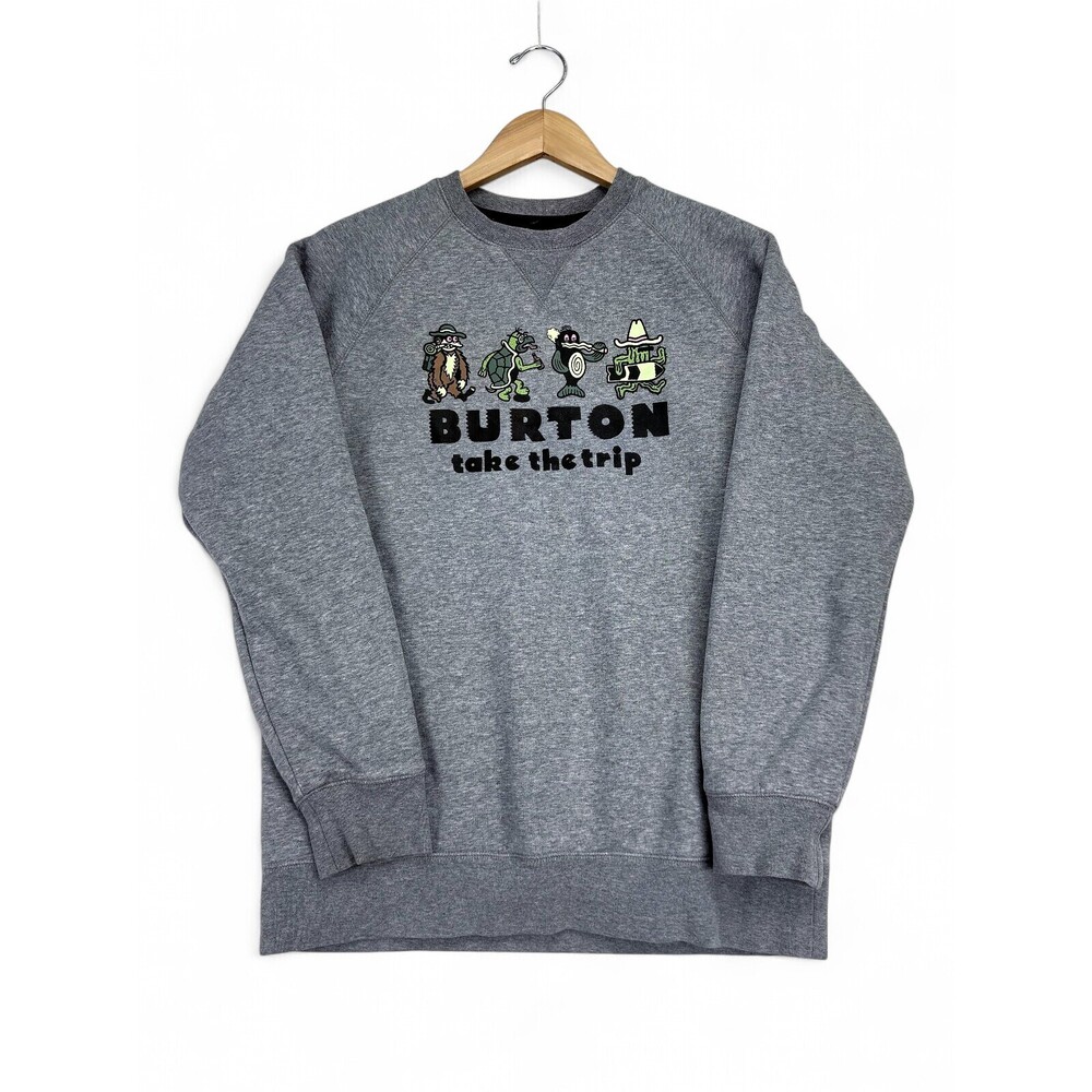 Burton Take‎ the Trip Graphic Crewneck Sweatshirt S